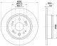 HELLA Bremsscheibe 8DD 355 119-031