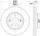 HELLA Bremsscheibe 8DD 355 114-511