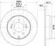 HELLA Bremsscheibe 8DD 355 128-841