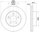 HELLA Bremsscheibe 8DD 355 114-761