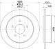 HELLA Bremsscheibe 8DD 355 114-771