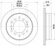 HELLA Bremsscheibe 8DD 355 114-861