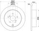 HELLA Bremsscheibe 8DD 355 114-891