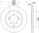 HELLA Bremsscheibe 8DD 355 114-911