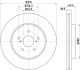 HELLA Bremsscheibe 8DD 355 114-981