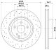 HELLA Bremsscheibe 8DD 355 115-011