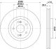 HELLA Bremsscheibe 8DD 355 128-891