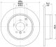 HELLA Bremsscheibe 8DD 355 115-171
