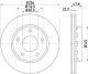 HELLA Bremsscheibe 8DD 355 128-901
