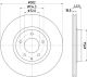 HELLA Bremsscheibe 8DD 355 115-211