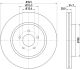 HELLA Bremsscheibe 8DD 355 115-471