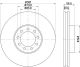HELLA Bremsscheibe 8DD 355 115-531