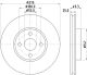 HELLA Bremsscheibe 8DD 355 115-741