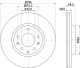 HELLA Bremsscheibe 8DD 355 115-781
