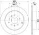HELLA Bremsscheibe 8DD 355 115-791
