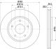 HELLA Bremsscheibe 8DD 355 115-841