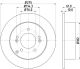 HELLA Bremsscheibe 8DD 355 115-991