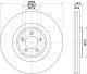 HELLA Bremsscheibe 8DD 355 129-071
