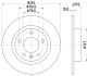HELLA Bremsscheibe 8DD 355 118-171