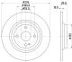 HELLA Bremsscheibe 8DD 355 116-071