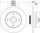 HELLA Bremsscheibe 8DD 355 123-301