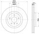 HELLA Bremsscheibe 8DD 355 120-271