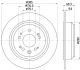 HELLA Bremsscheibe 8DD 355 116-111