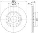 HELLA Bremsscheibe 8DD 355 116-151