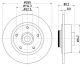 HELLA Bremsscheibe 8DD 355 123-341