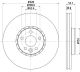 HELLA Bremsscheibe 8DD 355 129-141