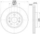 HELLA Bremsscheibe 8DD 355 117-781