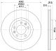 HELLA Bremsscheibe 8DD 355 116-231
