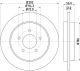 HELLA Bremsscheibe 8DD 355 116-271