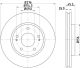 HELLA Bremsscheibe 8DD 355 116-311