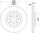HELLA Bremsscheibe 8DD 355 120-951