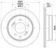 HELLA Bremsscheibe 8DD 355 122-211