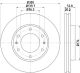 HELLA Bremsscheibe 8DD 355 116-481