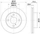 HELLA Bremsscheibe 8DD 355 116-501