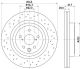 HELLA Bremsscheibe 8DD 355 116-511