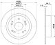 HELLA Bremsscheibe 8DD 355 116-521