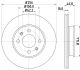 HELLA Bremsscheibe 8DD 355 116-561