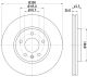 HELLA Bremsscheibe 8DD 355 116-591