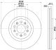 HELLA Bremsscheibe 8DD 355 116-651