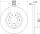 HELLA Bremsscheibe 8DD 355 116-671