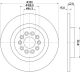 HELLA Bremsscheibe 8DD 355 116-711