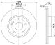 HELLA Bremsscheibe 8DD 355 116-771