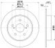 HELLA Bremsscheibe 8DD 355 116-791
