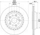 HELLA Bremsscheibe 8DD 355 116-931