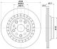 HELLA Bremsscheibe 8DD 355 116-941