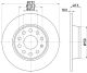 HELLA Bremsscheibe 8DD 355 116-971